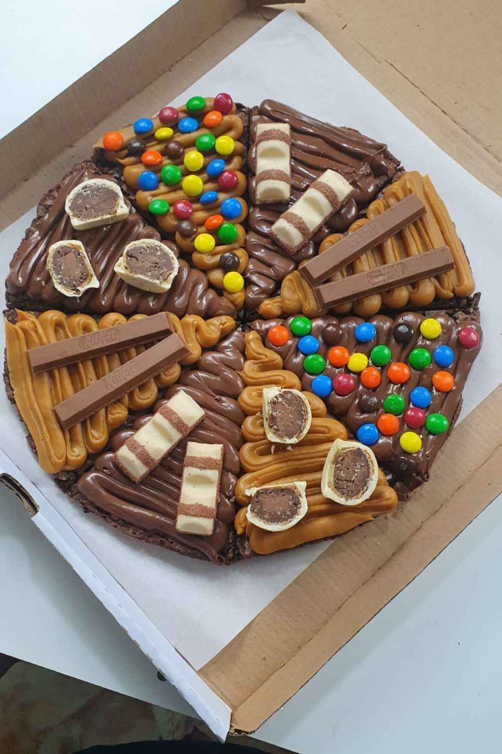 Pizza Brownie — produto